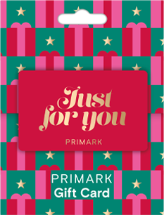 Primark Just For You Red Pink Gift